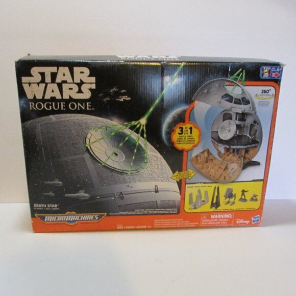 Star Wars Rogue One Micromachines Death Star set complete micro machines - Picture 5 of 7